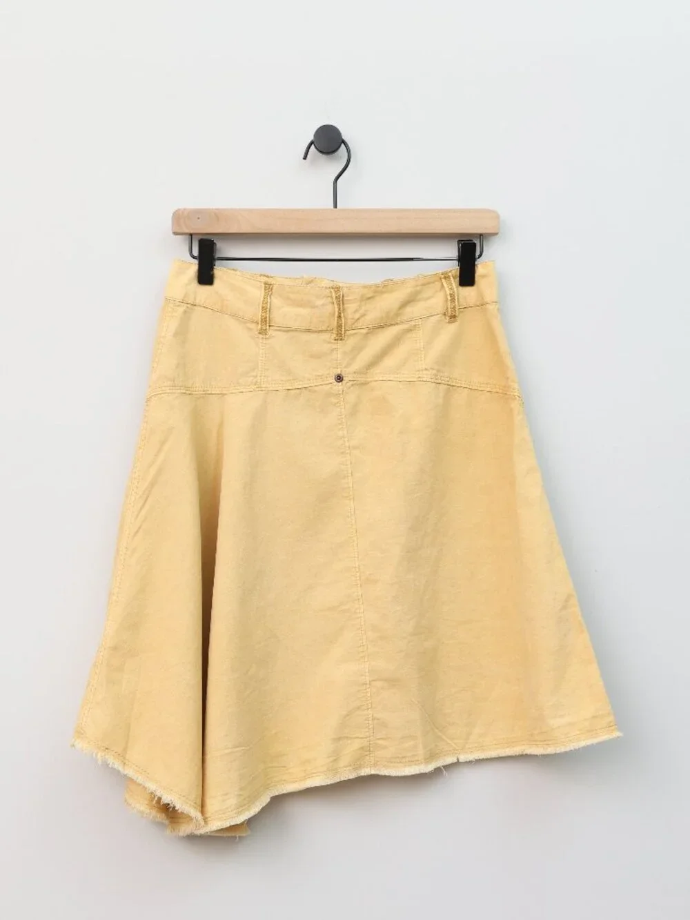 NWT Free People Sahara Midi Skirt Yellow Size 2